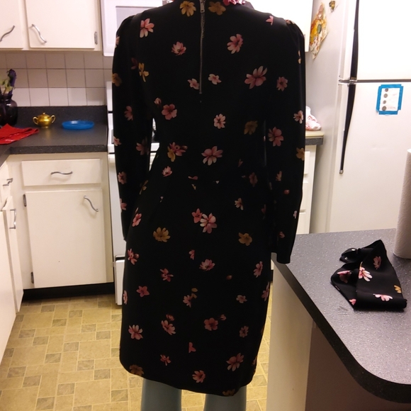 💋💐MARELLA long-sleeves black &pink flora print - Picture 7 of 7